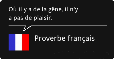 proverbe francais